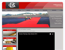 Tablet Screenshot of cbcontracts.net